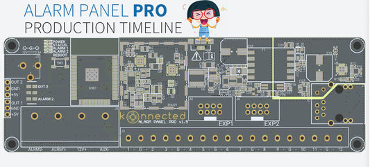 Alarm Panel Pro Production Schedule!