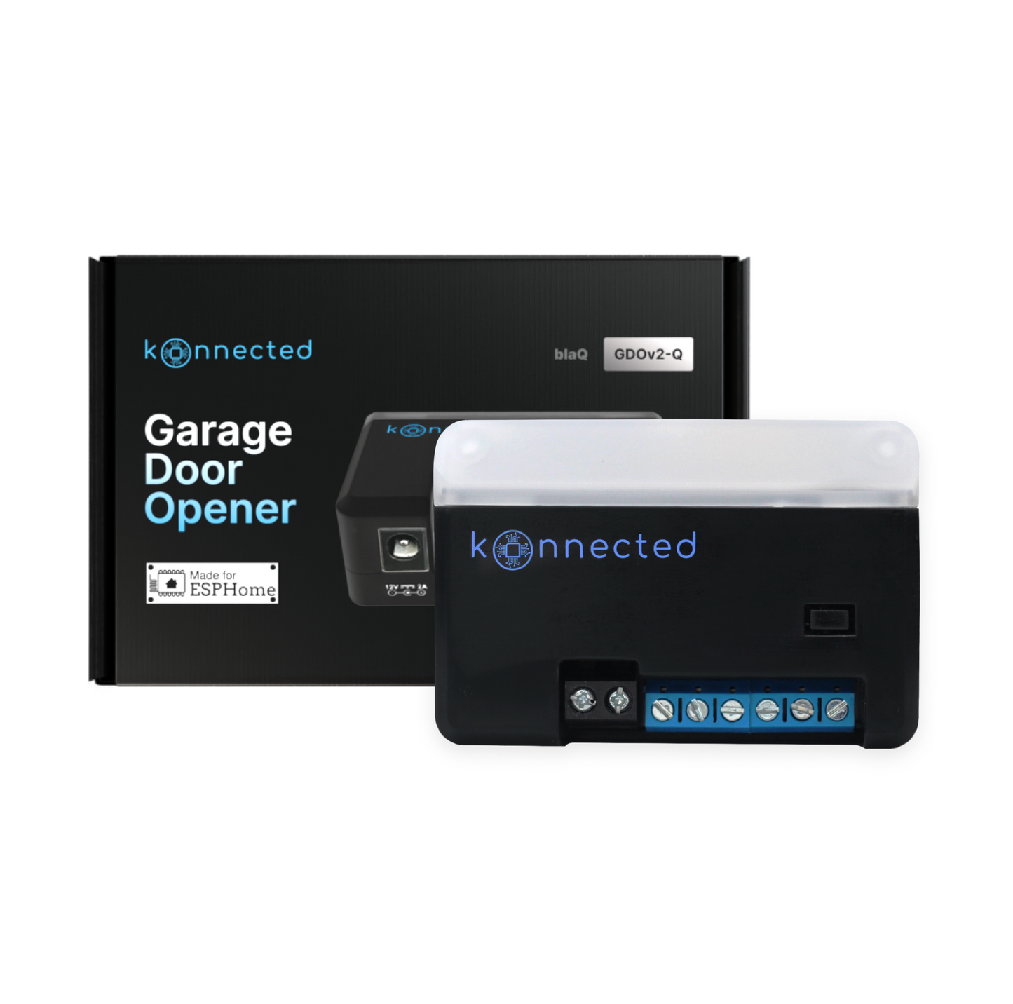 Smart Garage Door Opener blaQ