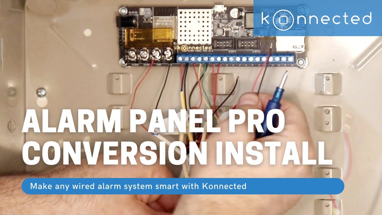 alarm panel installation video Konnected