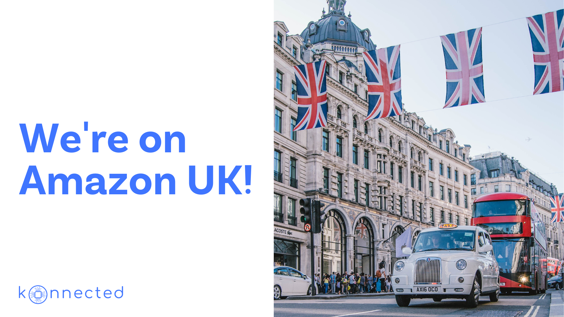 Konnected Is Now Live on Amazon UK!