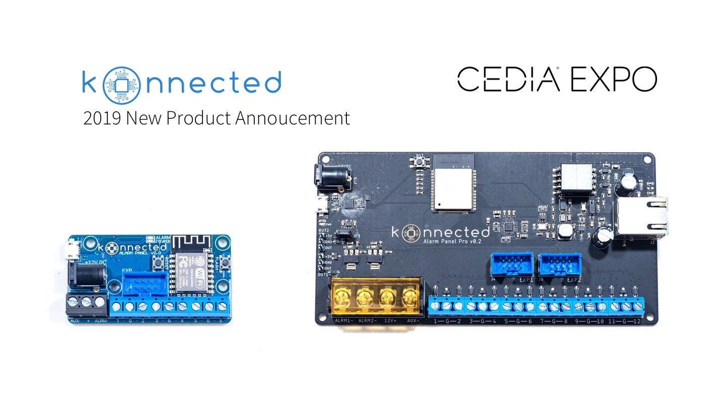 New Generation of Konnected Alarm Panel Products Unveiled