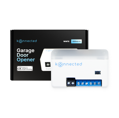 Smart Garage Door Opener White (v2)