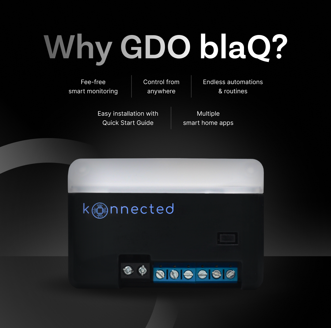 Smart Garage Door Opener BlaQ - A MyQ Alternative That's Local, Cloud ...