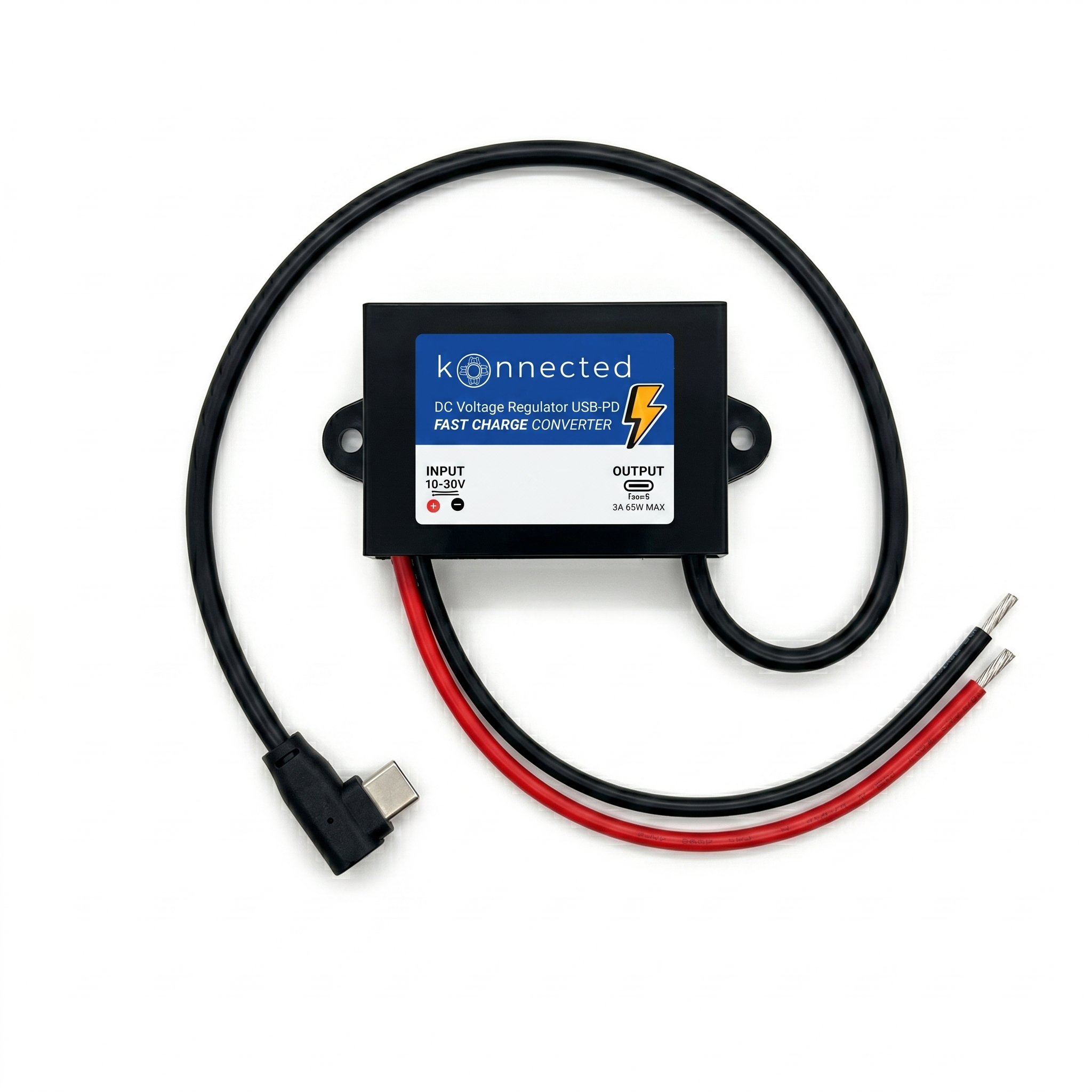 DC to USB-C Power Delivery (USB-PD) Fast Charging Converter
