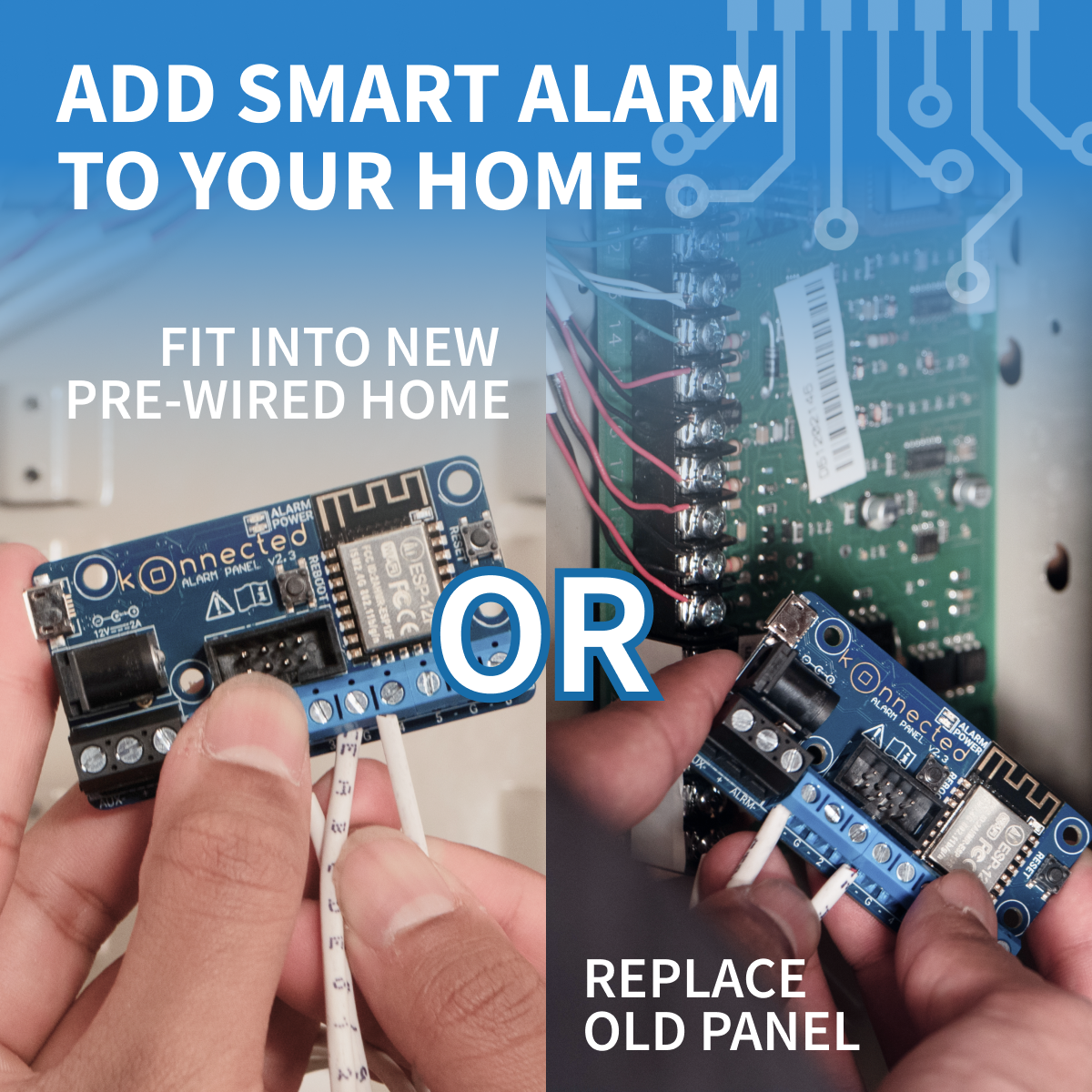 add smart alarm to your home