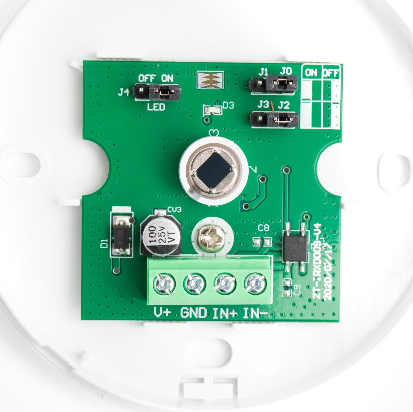 360° Ceiling Surface Mount Passive Infrared (PIR) Motion Sensor